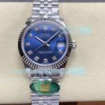 Swiss Copy ARF Rolex Oyster Perpetual Datejust Lady Watch 31mm Blue Diamond Dial 